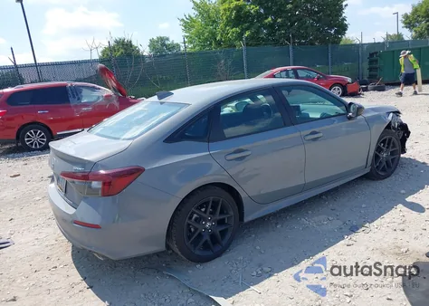 2025 Honda Civic Sport from USA, damaged, VIN 2HGFE2F5XSH578424